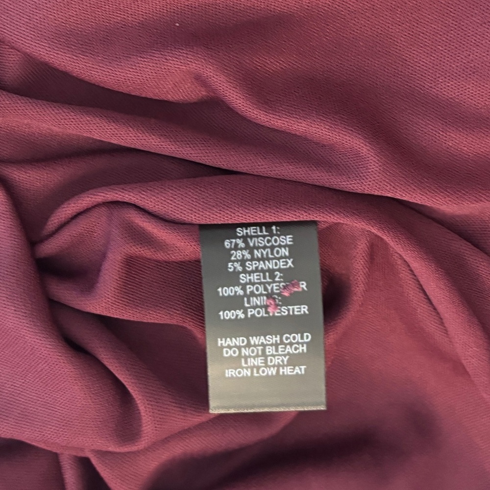 Lulus "Felicity" Backless Lace Skater Dress - Plum Purple Size XS - Picture 11 of 12